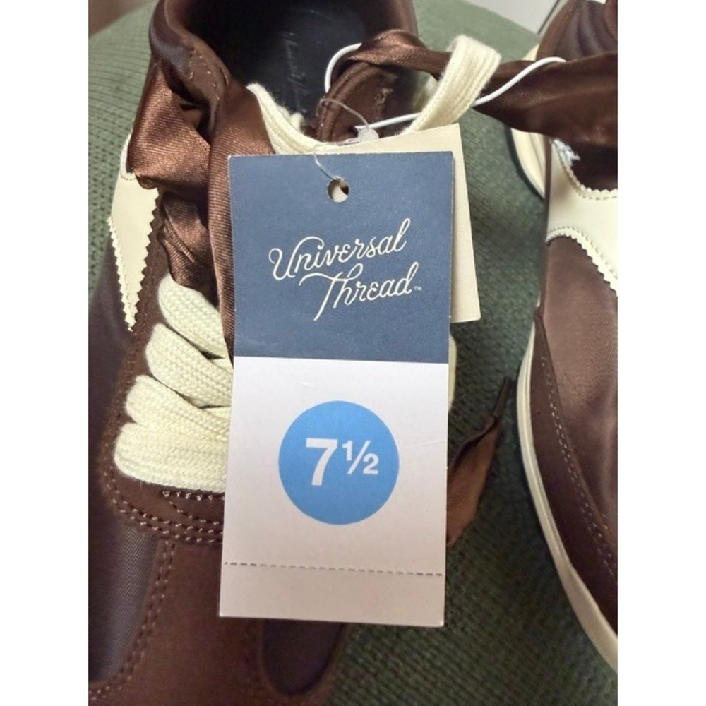 NEW Universal Thread Skyler Brown/Cream Women's sneakers Size 7.5 - Picture 7 of 8
